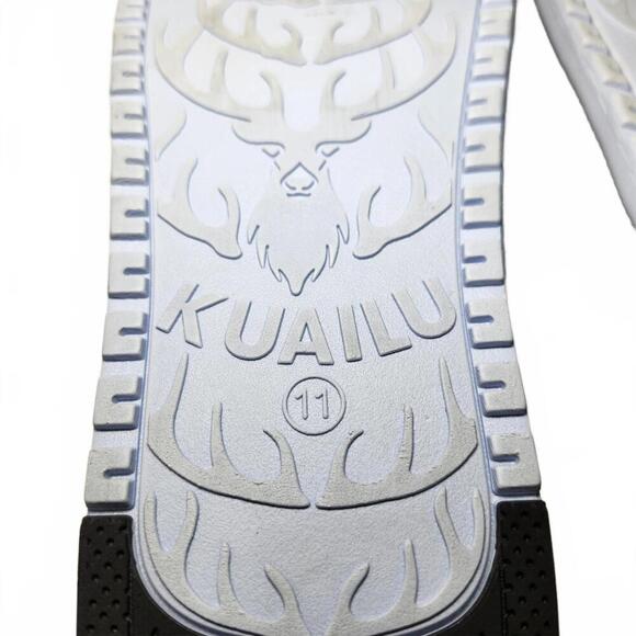 Men's Black Sandals Size 11 by KUAILU - Picture 7 of 7